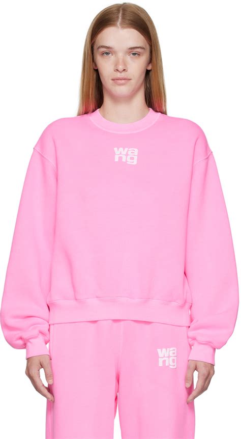 alexander wang pink sweatsuit.